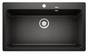 Blanco Naya XL 9 Black SILGRANIT™ PuraDur™ Γρανιτένιος Νεροχύτης Ένθετος με 1 Γούρνα 86x51cm
