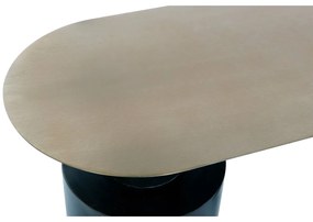 Βοηθητικό Τραπέζι DKD Home Decor 107 x 36 x 78 cm Μαύρο Χρυσό Σίδερο