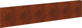 vidaXL Περίγραμμα γκαζόν 20 τμχ. 100 x 22 εκ Ατσάλι Σκ rusty
