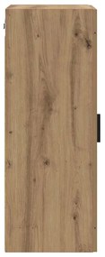 vidaXL Επιτοίχιο ντουλάπι Artisan Oak 34,5 x 34 x 90 εκ.