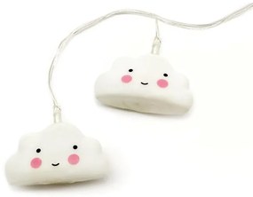 LED λαμπάκια σε σειρά Silicon cloud-Σταθερό (10) τεμάχια