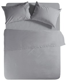 Σεντόνι Με Λάστιχο Basic Light Grey Nef Nef King Size 180x230cm Με Λάστιχο 100% Cotton