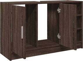vidaXL Ντουλάπι Νιπτήρα Καφέ δρυς 90x29x55 εκ. Επεξεργασμένο Ξύλο