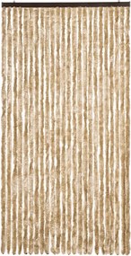 vidaXL Σήτα Εντόμων Μπεζ 100 x 230 εκ. από Σενίλ