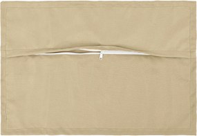 vidaXL Κάλυμμα Μαξιλαριού 2 τμχ. HOUTEN Μπεζ 40 x 60 cm Πολυεστέρας
