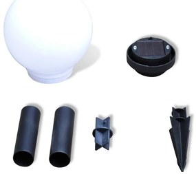 Ηλιακοί γλόμποι με LED για διαδρόμους κήπου