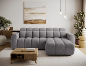 Γωνιακός καναπές Comfora-Γκρι-Δεξιά