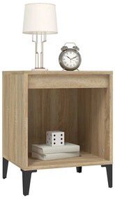 vidaXL Κομοδίνο Sonoma Δρυς 40x35x50 εκ.