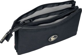 Τριπλή Κασετίνα El Ganso Μαύρο 22 x 12 x 3 cm