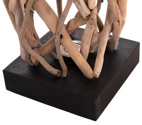 ΔΙΑΚΟΣΜΗΤΙΚΟ ΦΩΤΙΣΤΙΚΟ ΔΑΠΕΔΟΥ FLAMER HM4439 DRIFTWOOD ΣΕ ΦΥΣΙΚΟ 30x30x179Υεκ. (1 Τεμμάχια)