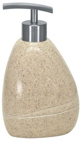 Δοχείο Κρεμοσάπουνου Stones 5080 Sand Beige Kleine Wolke Polyresin