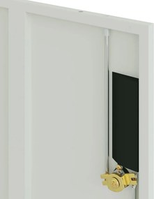 vidaXL Αρχειοθήκη Αν. Γκρι 90 x 40 x 40 εκ. Ατσάλινη