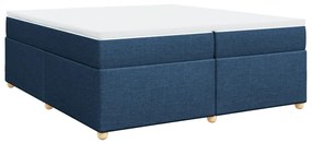 ΚΡΕΒΑΤΙ BOXSPRING ΜΕ ΣΤΡΩΜΑ ΜΠΛΕ 200X200 ΕΚ. ΥΦΑΣΜΑΤΙΝΟ 3285407