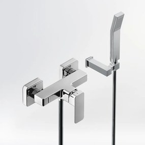 Eurorama Quadra 144150 Chrome - Μπαταρία ντουζιέρας