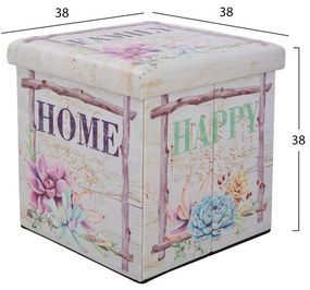 ΣΚΑΜΠΩ ΑΠΟ PU ΜΕ ΑΠΟΘΗΚΕΥΤΙΚΟ ΧΩΡΟ FAMILY 38X38X38εκ
