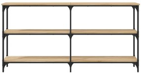 vidaXL Τραπέζι Κονσόλα Sonoma Δρυς 150x29x75 εκ. Επεξεργασμένο Ξύλο