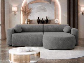 Γωνιακός καναπές Nicelo-Gkri Skouro