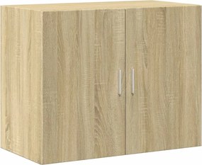 vidaXL Ντουλάπι Sonoma Δρυς 80x42,5x249 εκ. από Επεξεργασμένο Ξύλο
