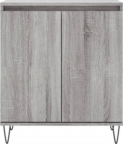 vidaXL Ντουλάπι Γκρι Sonoma 60x35x70 εκ. από Επεξεργασμένο Ξύλο
