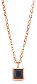 Μενταγιόν Senza Silver 925 Rose Gold Plated