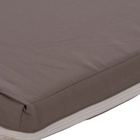 ΜΑΞΙΛΑΡΙ ΞΑΠΛΩΣΤΡΑΣ POLYESTER CHIOS ΓΚΡΙ HM11234.10P 192x58x6 εκ. (1 Τεμμάχια)