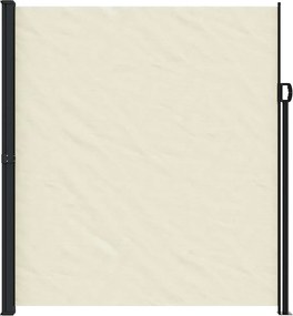vidaXL Σκίαστρο Πλαϊνό Συρόμενο Κρεμ 220 x 600 εκ.