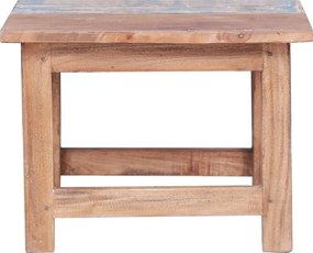 vidaXL Τραπεζάκια Ζιγκόν 2 τεμ. από Μασίφ Ξύλο Μαόνι