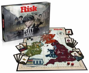 Επιτραπέζιο Παιχνίδι Risk - Peaky Blinders WM01746-EN1 (Αγγλική Γλώσσα) Για 2-5 Παίκτες 18 Ετών+ Multicolor Winning Moves