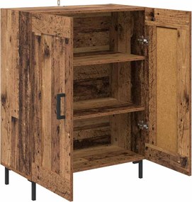 vidaXL Πλαϊνό γραφείο Παλιό Ξύλο 69,5 x 34 x 90 εκ.