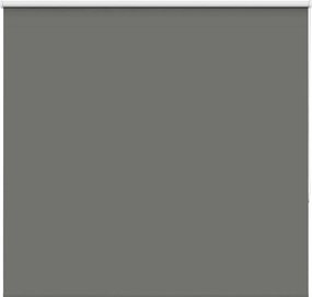 vidaXL Roller Blind Blackout γκρί 160x130 cm Πλάτος υφάσματος 156,6cm