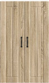vidaXL Ντουλάπα Τοίχου LUCCA Sonoma Δρυς 60 x 31 x 100 εκ.