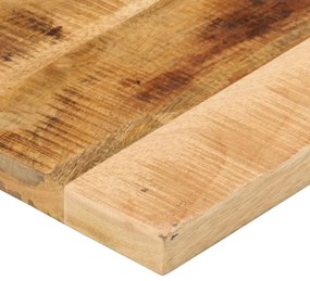 vidaXL Επιφάνεια Τραπεζιού Ορθογώνια 140x20x2,5 εκ. Μασίφ Ξύλο Μάνγκο