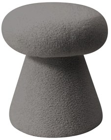Σκαμπό ArteLibre TRIACYTIS Γκρι Ύφασμα Teddy 38x38x42cm-14940008