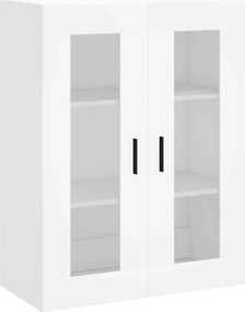 vidaXL Ντουλάπι Λευκό 69,5x34x180 εκ. από Επεξεργασμένο Ξύλο
