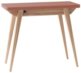 Τραπέζι Επεκτεινόμενο Envelope ENVELOPEEXT16 90x45x76/90x90x74,8cm Dark Coral Mdf, Wood