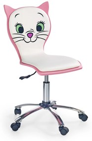 KITTY 2 chair color: white/pink DIOMMI V-CH-KITTY_2-FOT