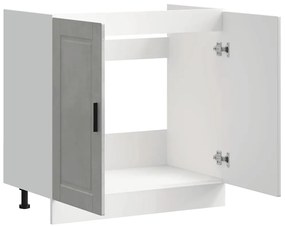 vidaXL Ντουλάπι βάσης νεροχύτη Porto Γκρι μπετόν 80x46x81,5 cm
