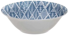 Σαλατιέρα Πορσελάνινη 6-60-043-0017 Φ20cm White-Blue Click Medium Porcelain