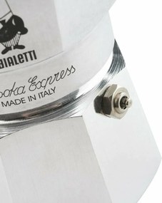 Ιταλικη καφετιερα Bialetti 0001161 Ασημί 60 ml