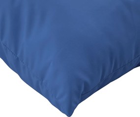 vidaXL Μαξιλάρια Παλέτας 2 τεμ. Μπλε από Ύφασμα Oxford