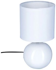 Επιτραπέζιο φωτιστικό PWL-1210 Pakoworld Ε14 60W κεραμικό σε λευκό gloss Φ13x25εκ 199-000576 199-000576 Λευκό