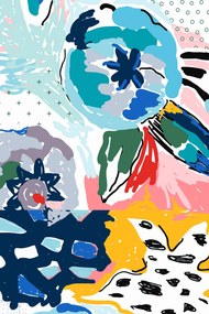 Carpet (50 x 80) Wookece185 Multicolor