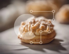 Σετ των 2 Intra Συλλεκτικό Ξύλινο Παζλ Plywood 4mm - Φρεσκοψημένη ζύμη με γλάσο σε λαδόκολλα Σε Ξύλινο Κουτί - Διαστάσεις: 10x10 cm – 25 κομμάτια