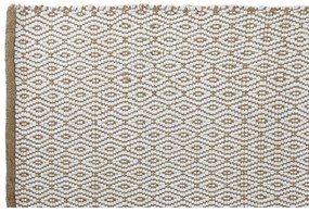 Χαλί Home ESPRIT Λευκό Φυσικό 150 x 1 x 230 cm