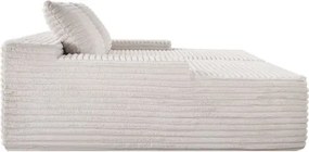 VEVOR Oversized Double Chaise Lounge 82.7-Inch Corduroy Loveseat Sofa Beige