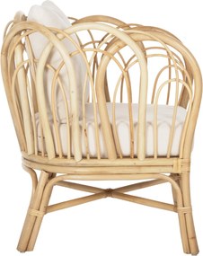 ΠΟΛΥΘΡΟΝΑ ESTOR HM9817 RATTAN ΣΕ ΦΥΣΙΚΟ-ΛΕΥΚΟ ΜΑΞΙΛΑΡΙ--Β'ΔΙΑΛΟΓΗΣ 78x75x92Υ εκ.