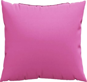 vidaXL Διασκορπισμένα Μαξιλάρια 4 pcs Ροζ 60 x 60 cm Ύφασμα Πολυεστέρα