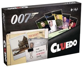 Επιτραπέζιο Παιχνίδι Cluedo 007 James Bond WM01312-EN1 (Αγγλική Γλώσσα) Για 2+ Παίκτες 8 Ετών+ Multicolor Winning Moves