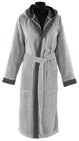 Μπουρνούζι Guy Laroche Monogram Smoke Γκρι MEDIUM