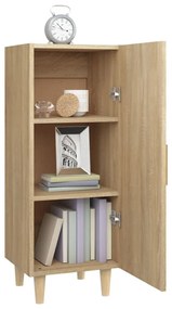 vidaXL Ντουλάπι Sonoma Δρυς 34,5x34x90 εκ. από Επεξεργασμένο Ξύλο